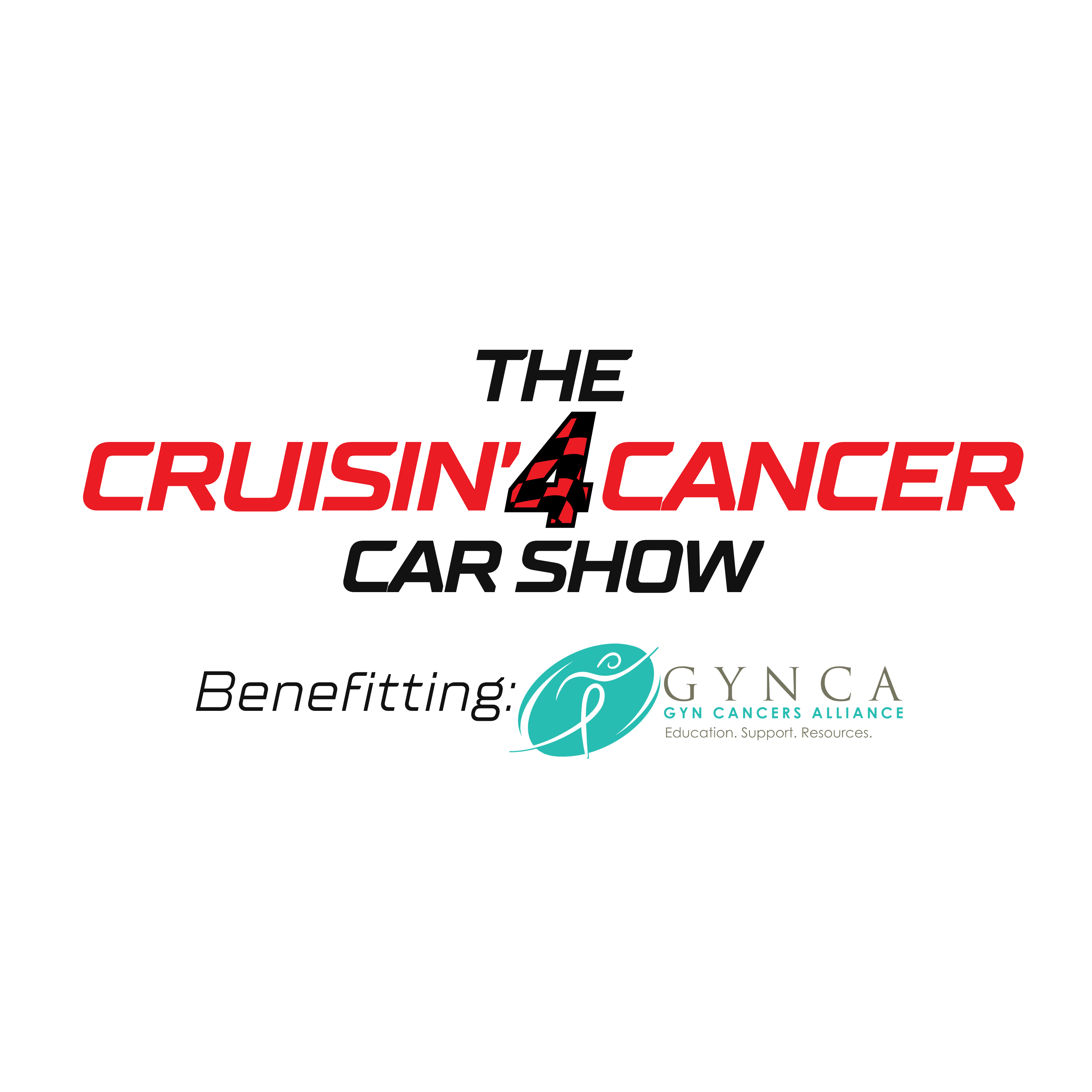 Cruisin' 4 Cancer Car Show - logo